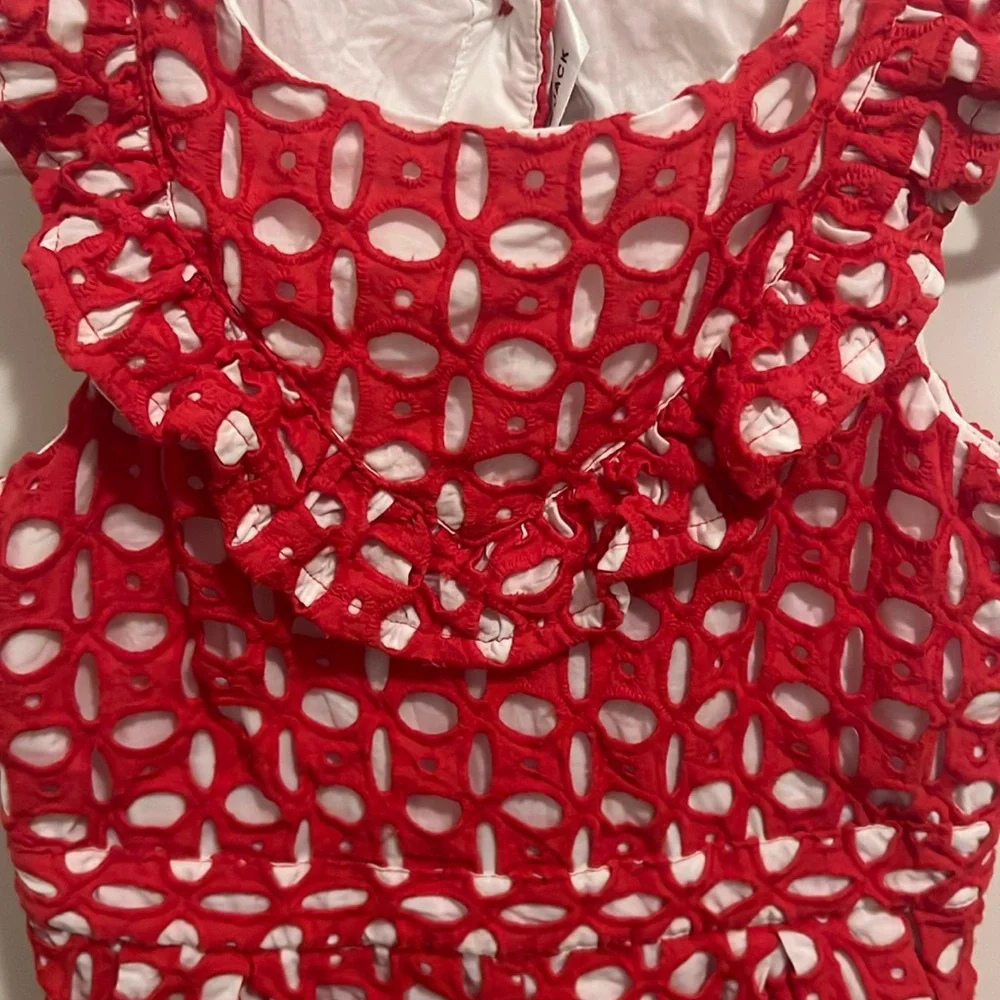 Janie and Jack Eyelet Romper